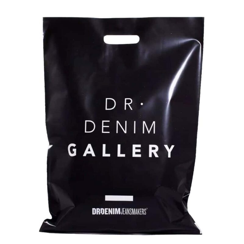 Customized PE Plastic Handle Die Cut Shopping Bag