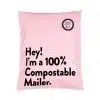 custom biodegradable poly mailers with logo