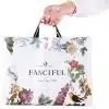 custom printed die cut handle bag - Image 4